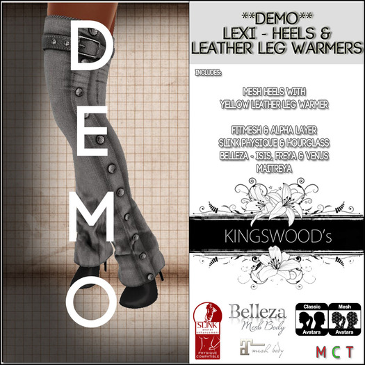 KS - Lexi Heel & Leg Warmers - DEMO