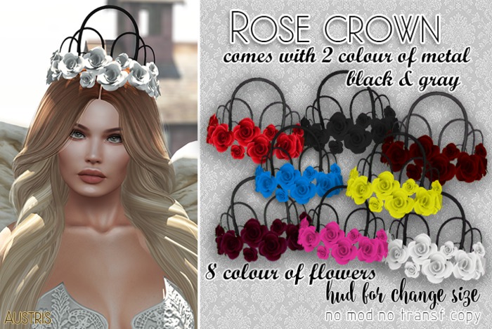 austris - rose crown