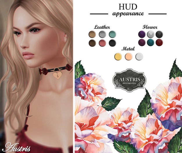 austris - heartlock choker