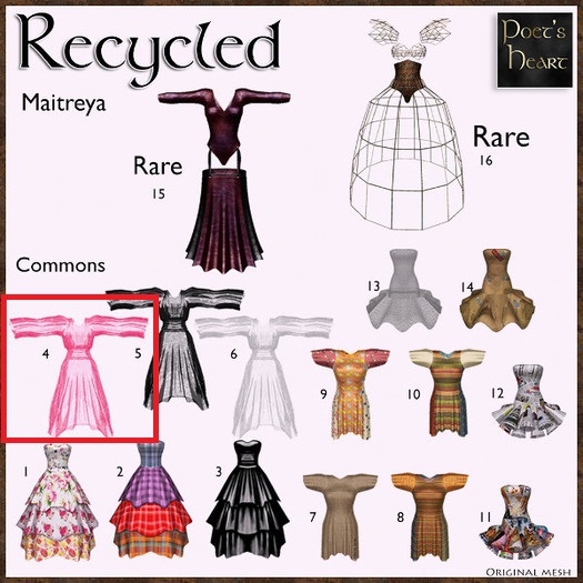 PH - Recycled #4 Plastic Pink COMMON