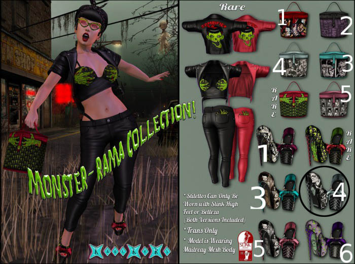 ..::KnocKeRs::..Monster-Rama Stilettos[Monster 4] 4