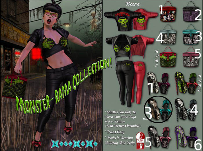 ..::KnocKeRs::..Monster-Rama Stilettos[Monster 3] 2