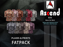 /Ascend/ Eric Bow tie Shirt - Prints&Plaids Fatpack