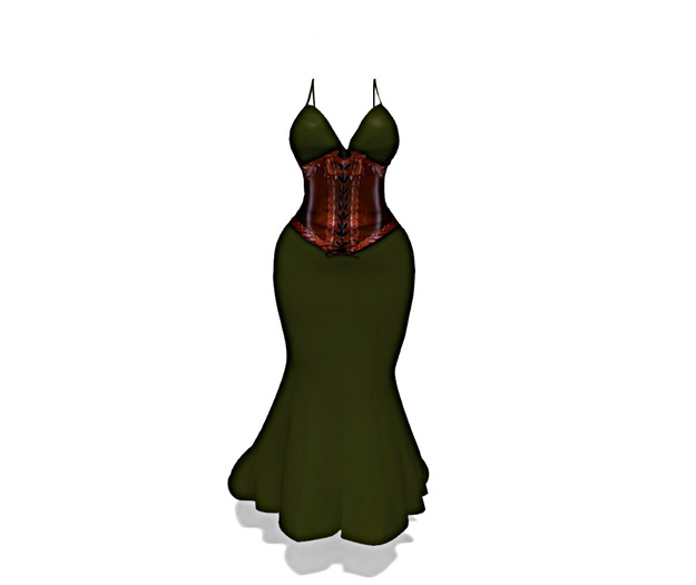 .::Princess Keyz::. Midsummer Nights Corset Dress ~ Green