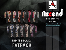 //Ascend// Eric Shirt v2 w Vest - Prints & Plaids Fatpack