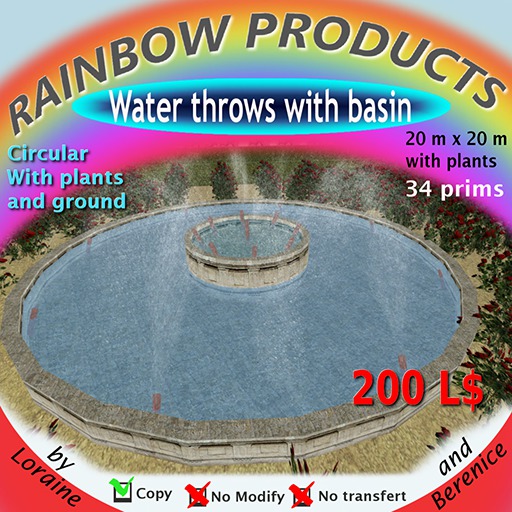 Fountain Stone Round V1