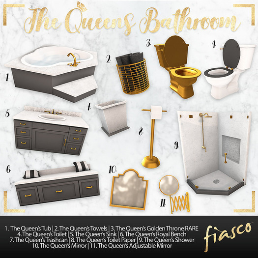 Fiasco - Queen's Golden Throne RARE