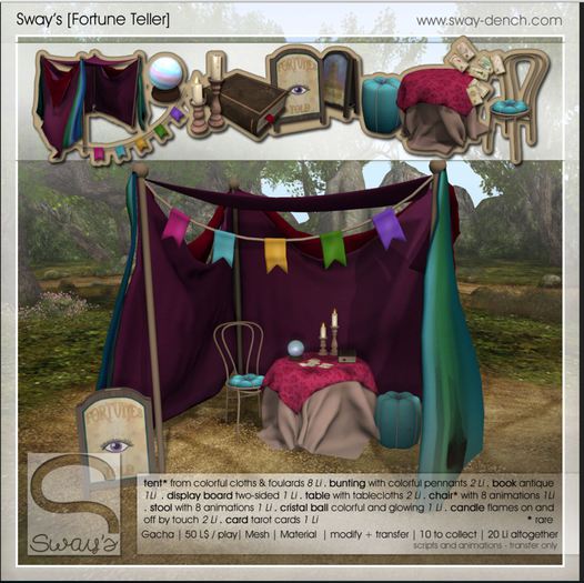 Sway's [Fortune Teller] chair RARE