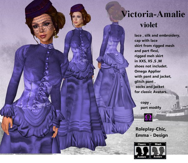 RP-Chic Victoria-Amalie violet