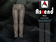 //Ascend// Marc Formal Pant - Plain Sandrift
