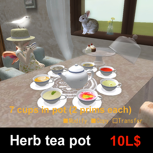 :: relaxin' :: Herb tea pot 