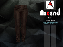 //Ascend// Marc Formal Pant - Tweed Brown