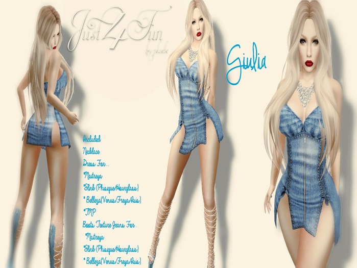 J4F Giulia Outfit Wear and Touch