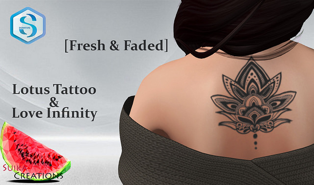 SUIKA CREATIONS - Lotus Tattoo [Fresh&Faded] Signature Applier