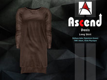 /Ascend/ Denis Long Shirt - Chocolate