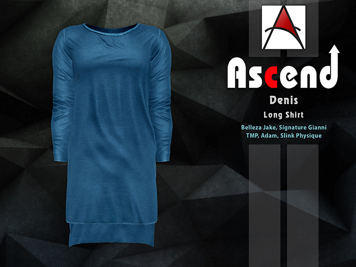 /Ascend/ Denis Long Shirt - Light Blue