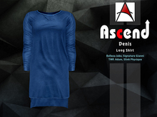 /Ascend/ Denis Long Shirt - Royal Blue