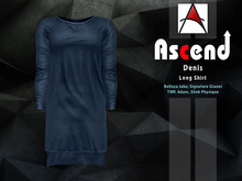 /Ascend/ Denis Long Shirt - Slate Blue