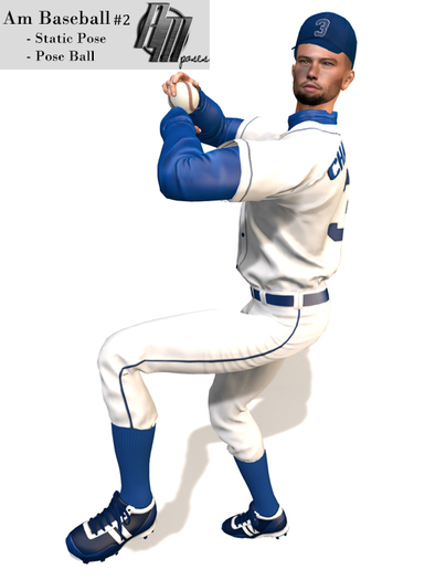 Am Pose Baseball #2 - (Wear)