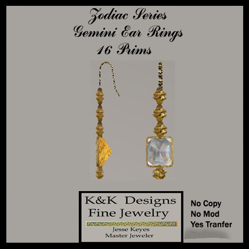 "Zodiac Leo ear rings " jesse keyes