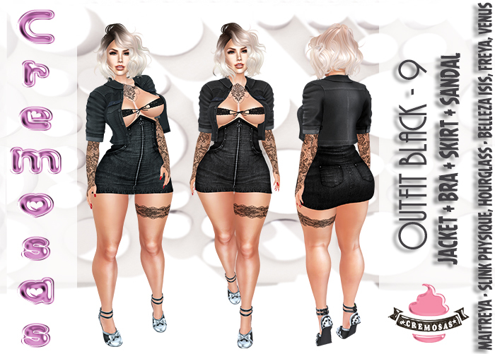 .:: Cremosas Store ::. Outfit Black - 9