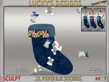 .:LD:. Poofer Blue Stockings:.