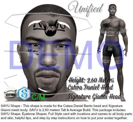 :.Unified:.DEMO*SAYU Shape* Average/2.6M (Gianni&Daniel) add me