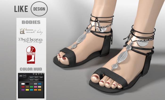 .: LIKE DESIGN :. Sham Sandal