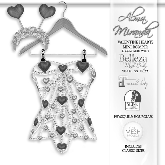 DEMO .: AlmaMiranda :. Valentine Hearts Romper