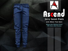 //Ascend// Jerry Sweat pants & shirt - Blue