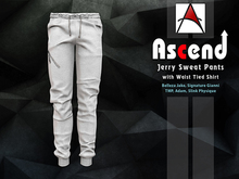 //Ascend// Jerry Sweat pants & shirt - White