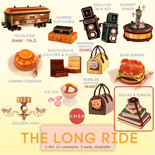 O.M.E.N - The Long Ride - Books & Ribbon BOXED