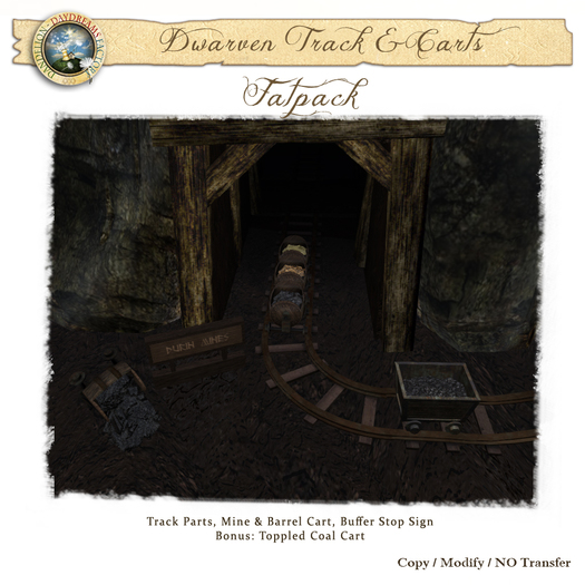DDDF Dwarven Track & Carts -  Fatpack
