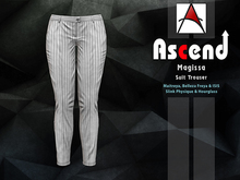 //Ascend// Magissa Trouser - Strip White