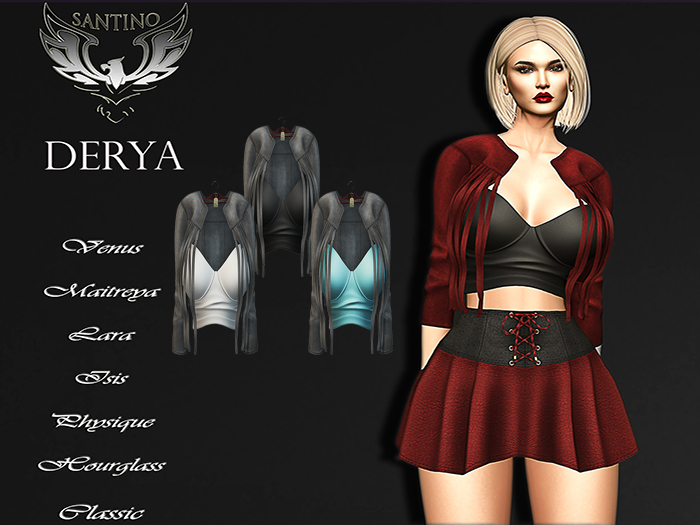 Santino Design-Fringe Jacket-Grey