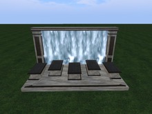 Water fall 5 horse Display stand