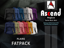 //Ascend// Magissa Turtle Neck Shirt - Plains Fatpack [ADD ME]