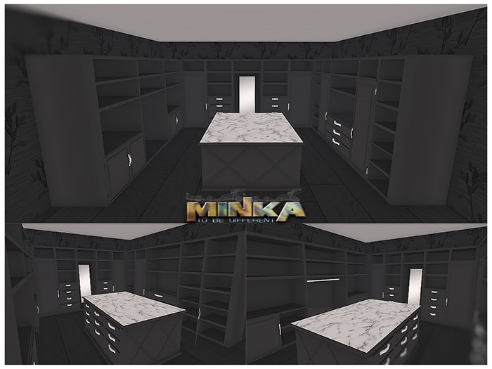 minkA! Closet Kit. Shadow