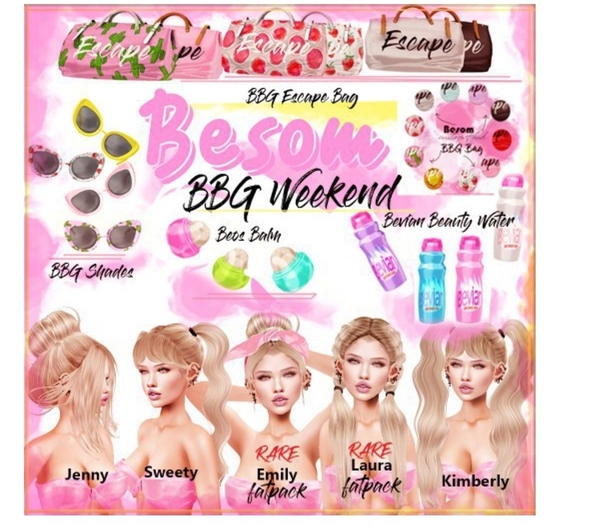 *Besom Hair#15~BBG Sweety *Washed Out*