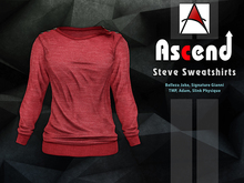 / Ascend / Steve SweatShirt - Red