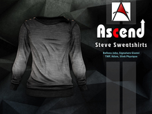 / Ascend / Steve SweatShirt - Faded Black [ADD ME]