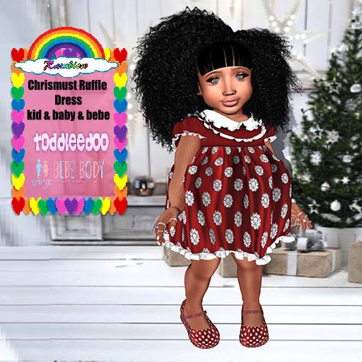 Chrismust Ruffle Dress outfit  