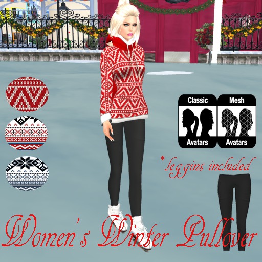 YGTL - MESH WOMEN'S WINTER PULLOVER BOXED