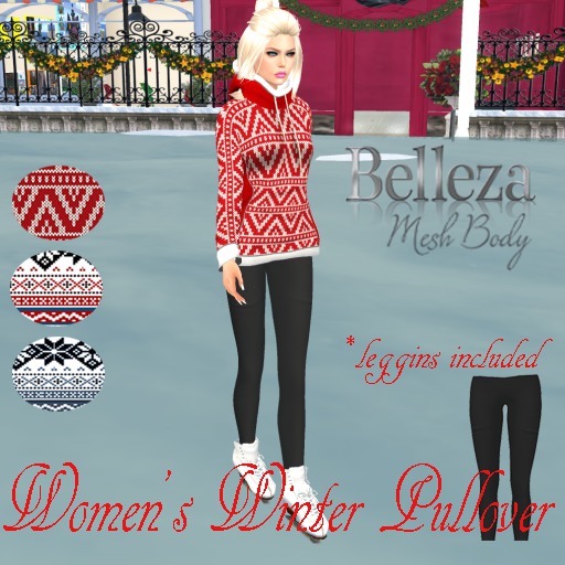 YGTL - BELLEZA  WOMEN'S WINTER PULLOVER