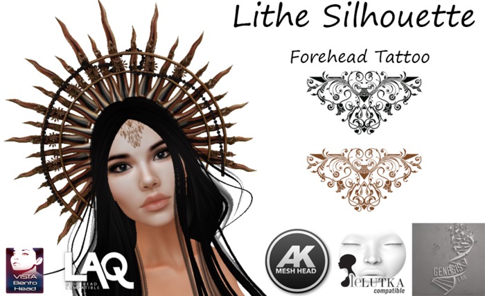 ~LS~ Forehead Tattoo - Facial Applier