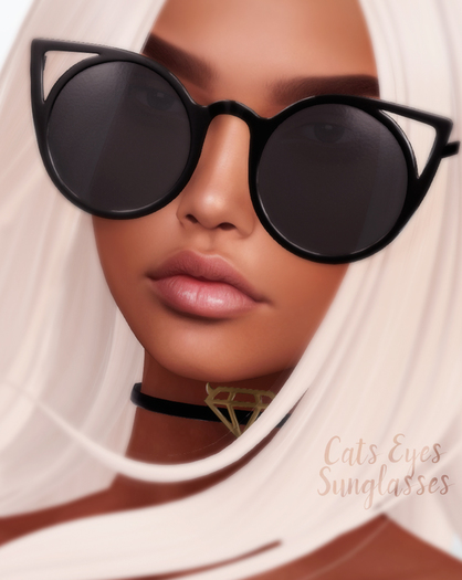 [Enchante'] - Cat's Eyes Sunglasses