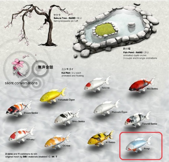 8f8 - silent conversations - Koi Asagi (Bag)