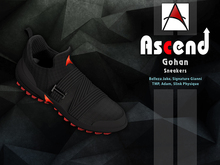//Ascend// Gohan Sneaker - Black [ADD ME]