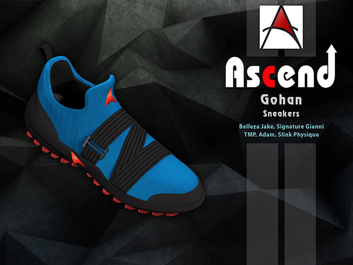 //Ascend// Gohan Sneaker - Light Blue