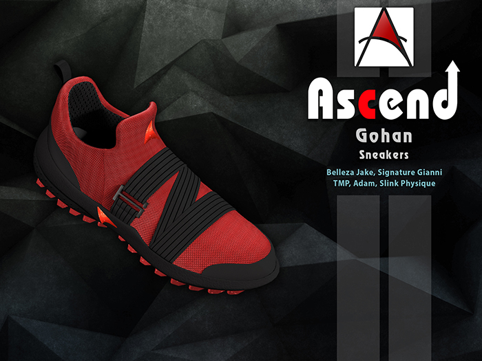 //Ascend// Gohan Sneaker - Red